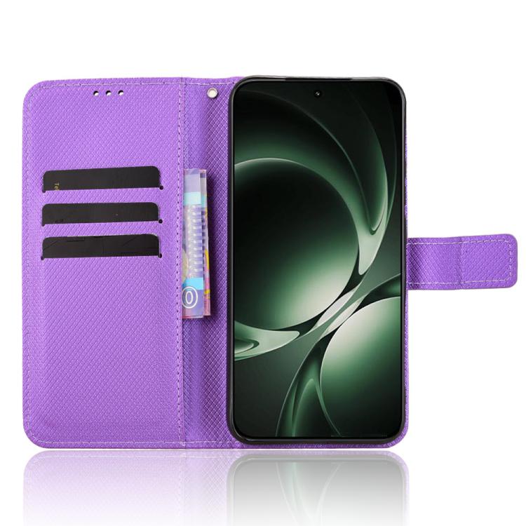 For Redmi K80 Ultra Diamond Texture Leather Phone Case