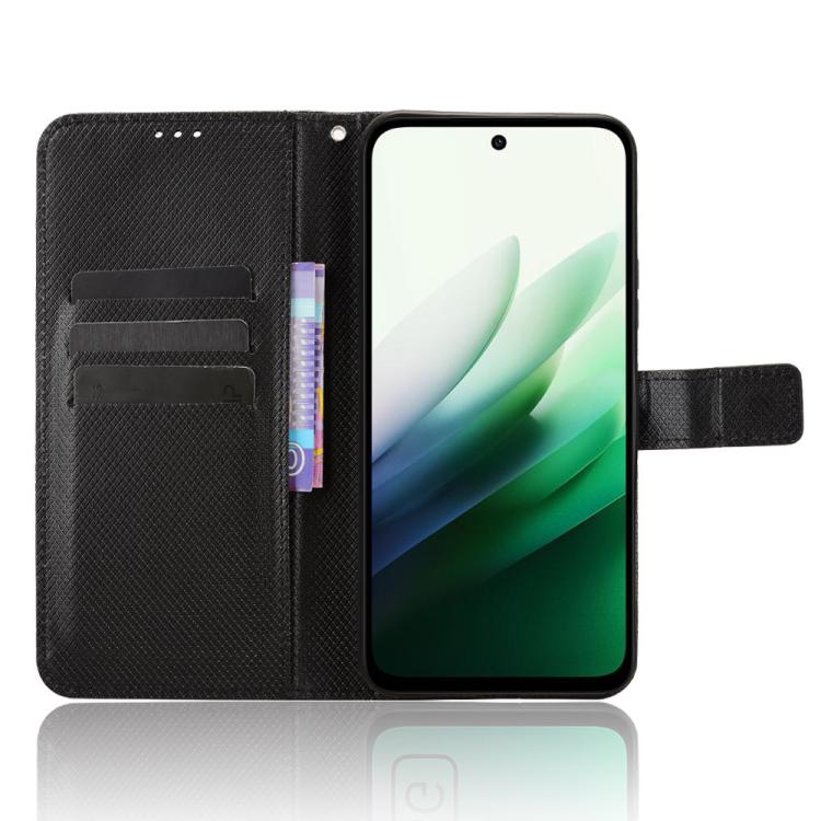 For Redmi 15 5G / 4G EU 171mm Diamond Texture Leather Phone Case