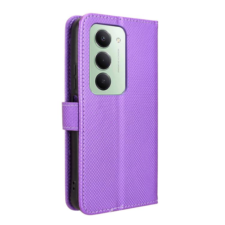 For Redmi 15 5G / 4G EU 171mm Diamond Texture Leather Phone Case