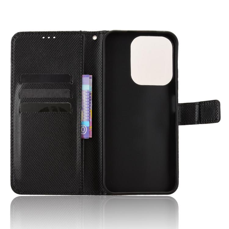For Redmi 15C 5G / 4G EU 173mm / Poco C85 5G Diamond Texture Leather Phone Case