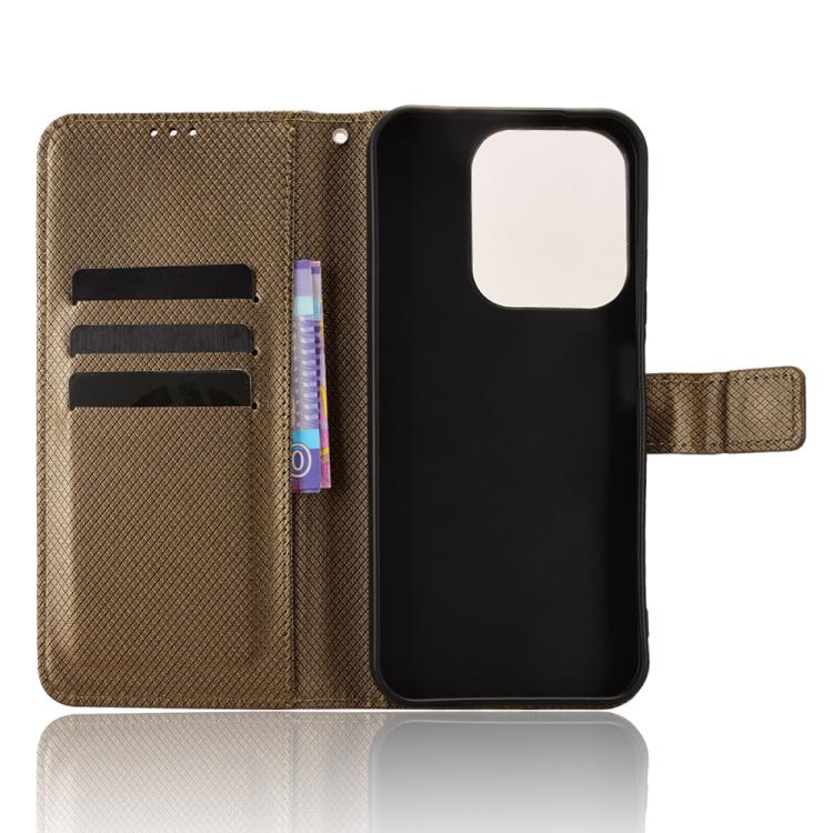 For Redmi 15C 5G / 4G EU 173mm / Poco C85 5G Diamond Texture Leather Phone Case