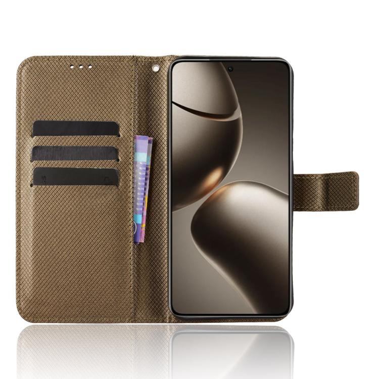 For Xiaomi 15T 5G Diamond Texture Leather Phone Case