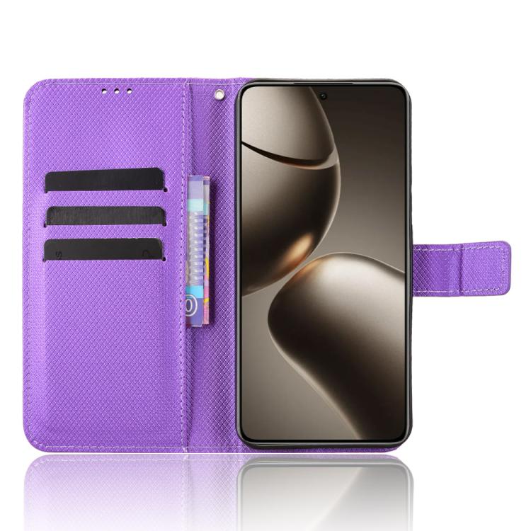 For Xiaomi 15T 5G Diamond Texture Leather Phone Case