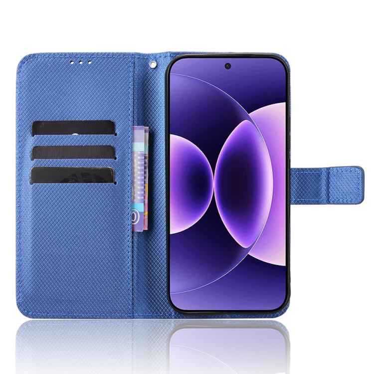 For Xiaomi 17 Pro Max Diamond Texture Leather Phone Case