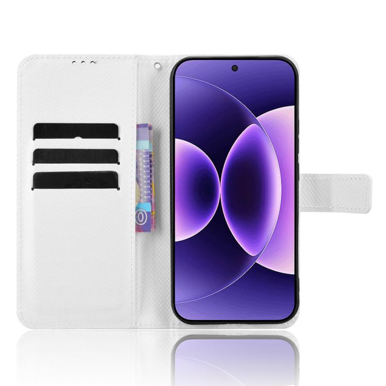 For Xiaomi 17 Pro Diamond Texture Leather Phone Case