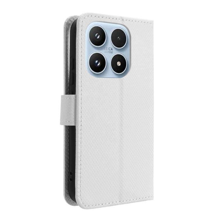 For Xiaomi 17 Diamond Texture Leather Phone Case