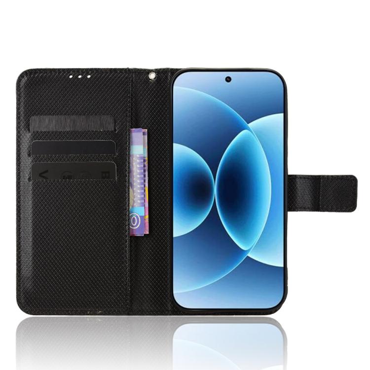For Xiaomi 17 Diamond Texture Leather Phone Case
