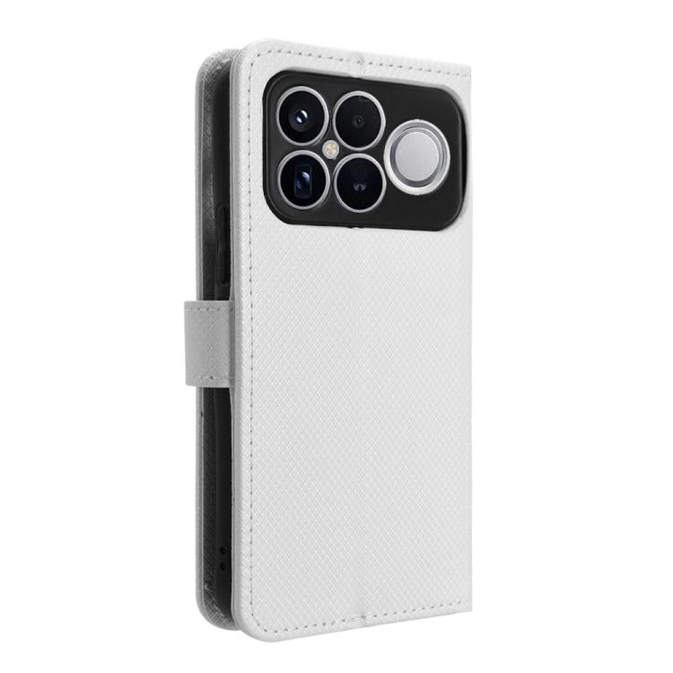 For Redmi K90 Pro Max 5G / Poco F8 Ultra Diamond Texture Leather Phone Case