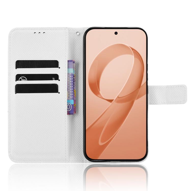 For Redmi K90 Pro Max 5G / Poco F8 Ultra Diamond Texture Leather Phone Case
