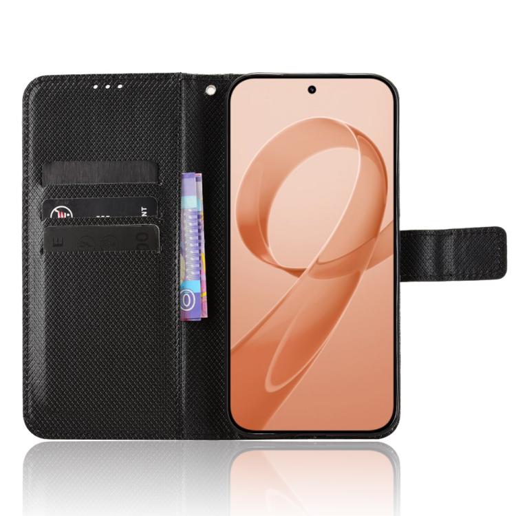 For Redmi K90 Pro Max 5G / Poco F8 Ultra Diamond Texture Leather Phone Case