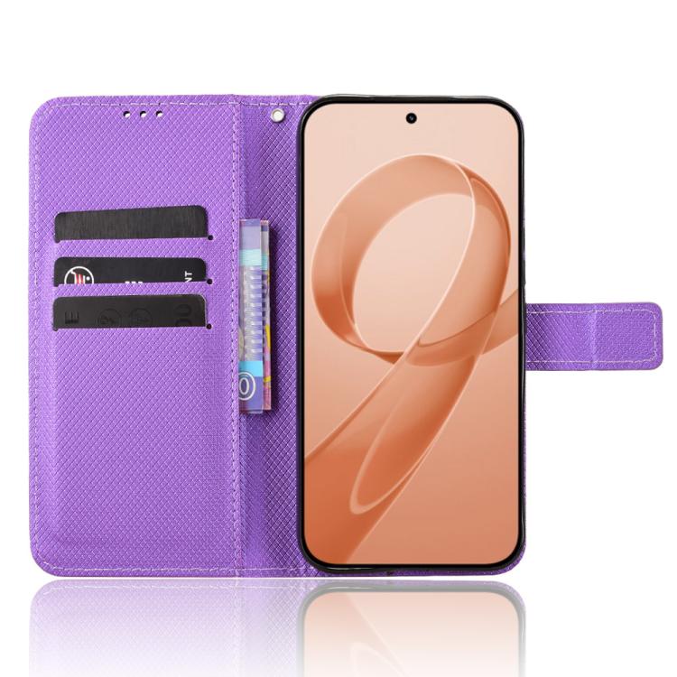 For Redmi K90 Pro Max 5G / Poco F8 Ultra Diamond Texture Leather Phone Case