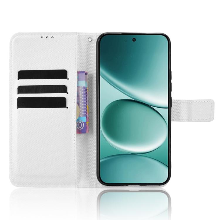 For Redmi Note 15 Pro 4G Global 163.2mm Diamond Texture Leather Phone Case