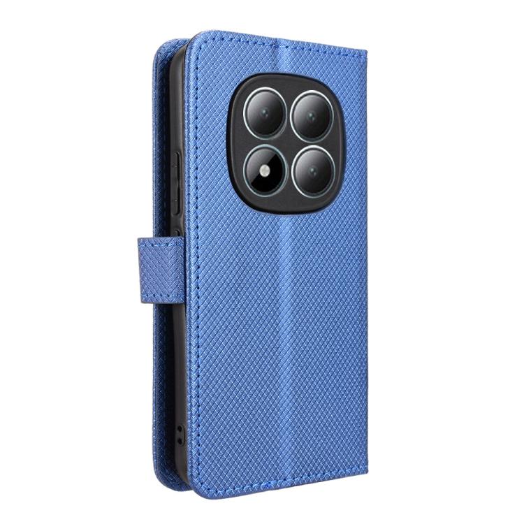 For Redmi Note 15 Pro 4G Global 163.2mm Diamond Texture Leather Phone Case