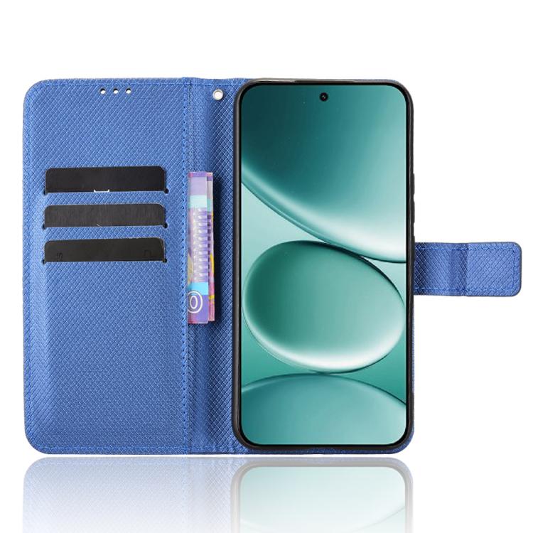 For Redmi Note 15 Pro 4G Global 163.2mm Diamond Texture Leather Phone Case