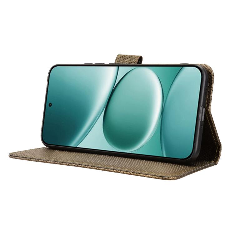 For Redmi Note 15 Pro 4G Global 163.2mm Diamond Texture Leather Phone Case