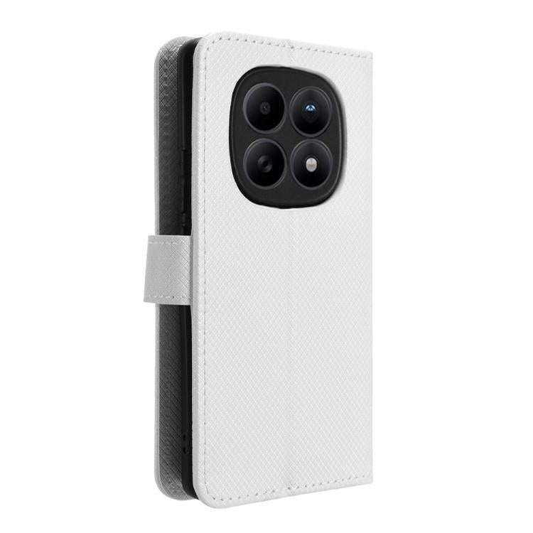 For Redmi Note 15 5G / 4G 164mm / Poco M8 5G Diamond Texture Leather Phone Case