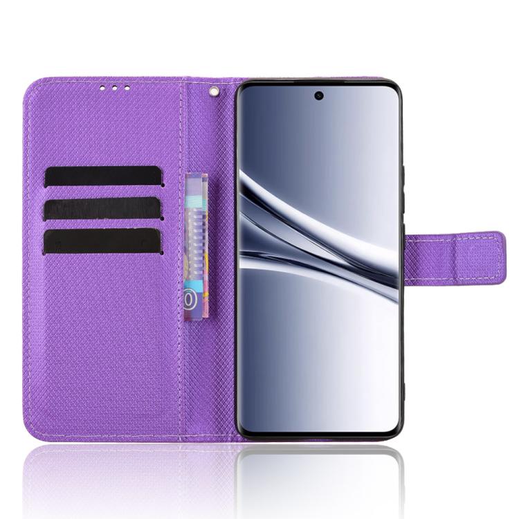 For Redmi Note 15 5G / 4G 164mm / Poco M8 5G Diamond Texture Leather Phone Case
