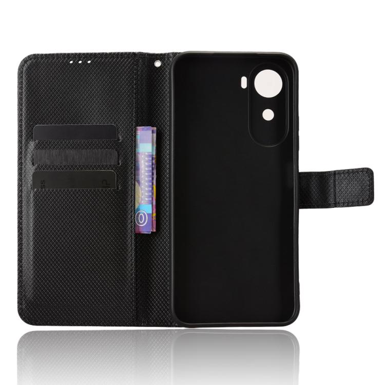 For Redmi A7 Pro 171mm / Poco C85x 5G Diamond Texture Leather Phone Case