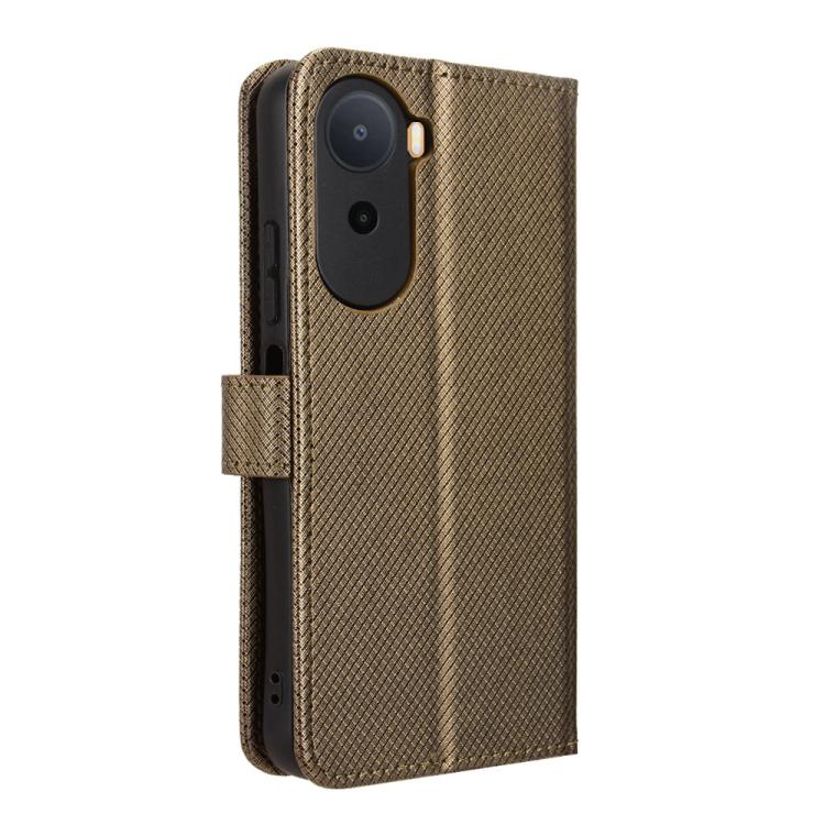 For Redmi A7 Pro 171mm / Poco C85x 5G Diamond Texture Leather Phone Case