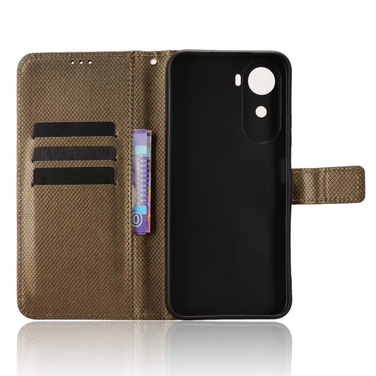 For Redmi A7 Pro 171mm / Poco C85x 5G Diamond Texture Leather Phone Case