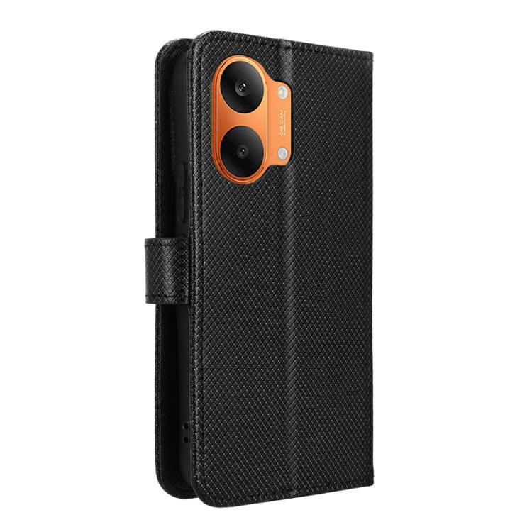 For Redmi Turbo 5 Max 5G / Poco X8 Pro Max Diamond Texture Leather Phone Case