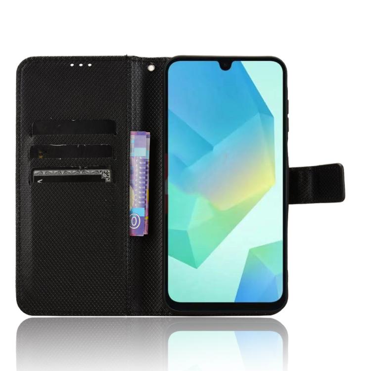 For Samsung Galaxy A16 5G Diamond Texture Leather Phone Case
