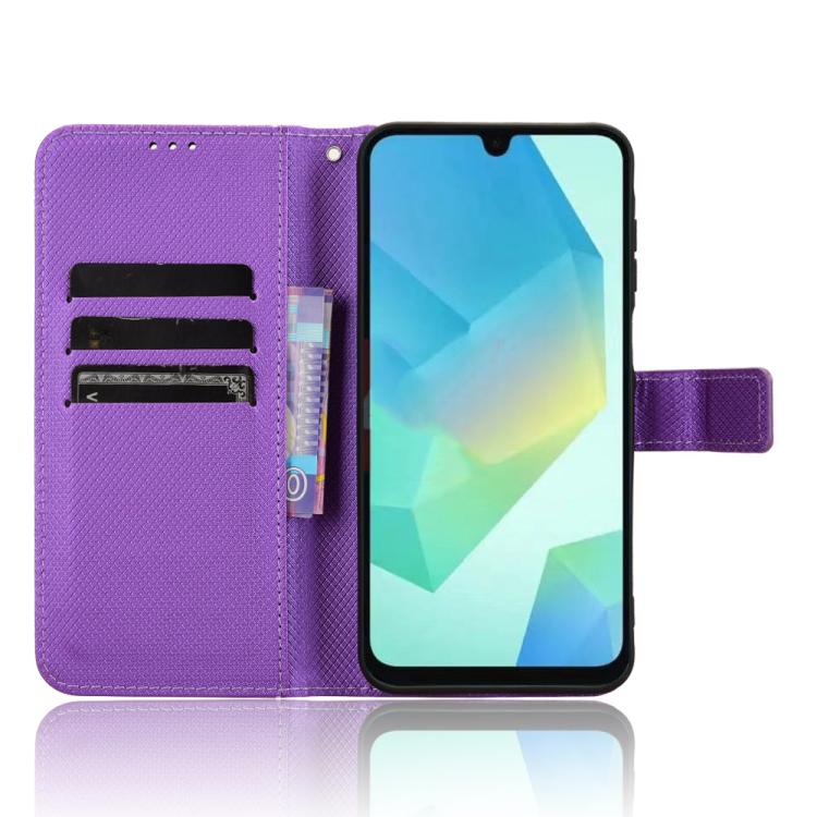 For Samsung Galaxy A16 5G Diamond Texture Leather Phone Case