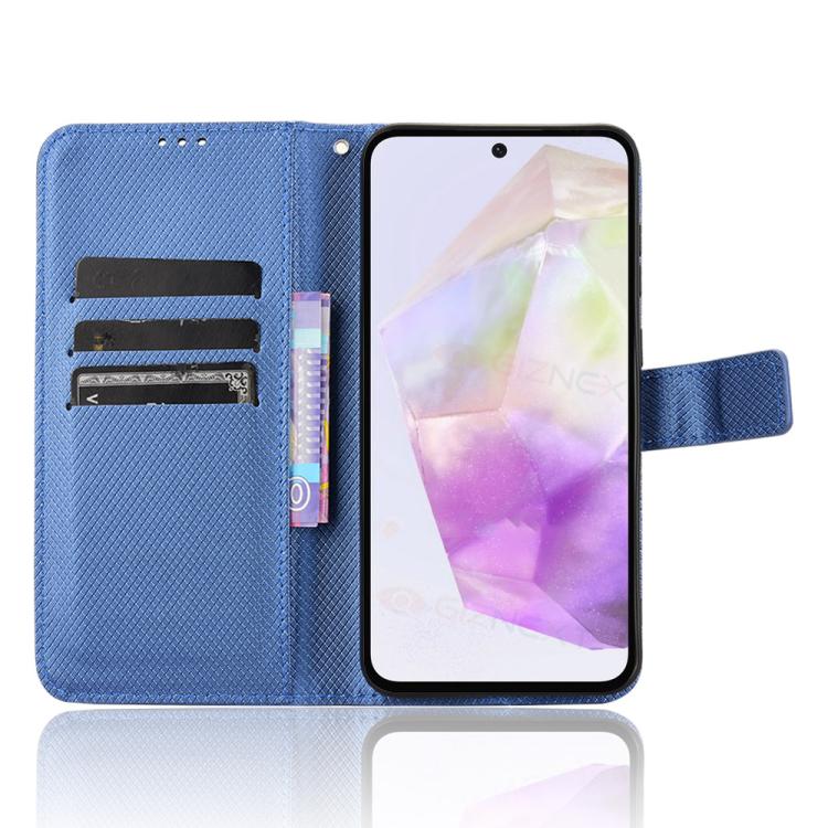 For Samsung Galaxy A36 5G Diamond Texture Leather Phone Case