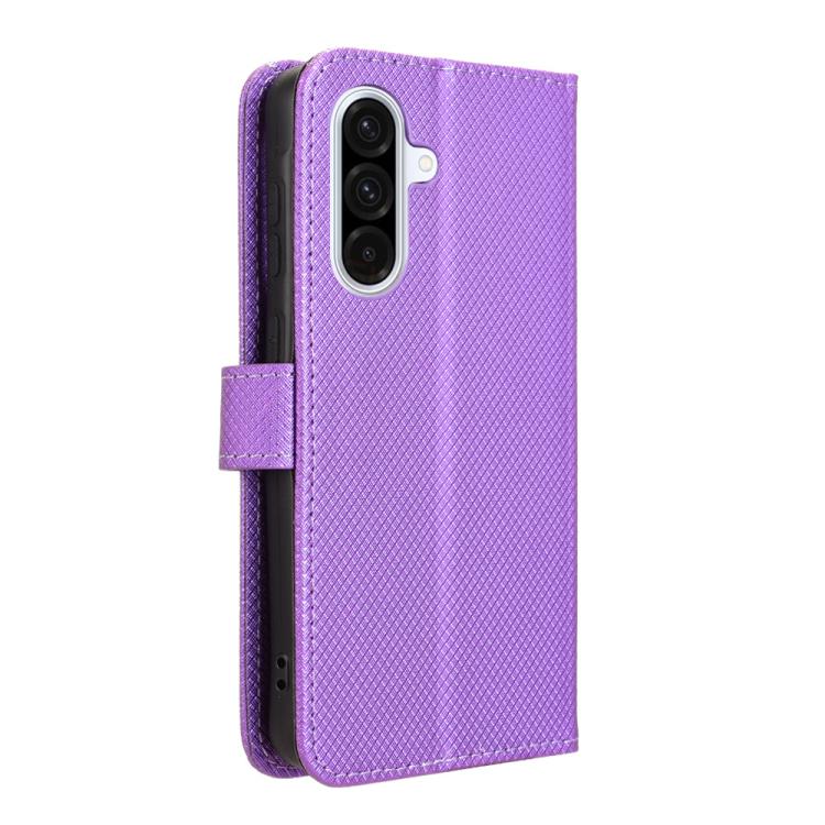 For Samsung Galaxy A36 5G Diamond Texture Leather Phone Case