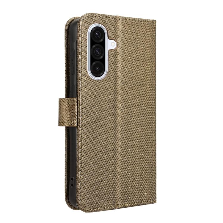 For Samsung Galaxy A56 5G Diamond Texture Leather Phone Case