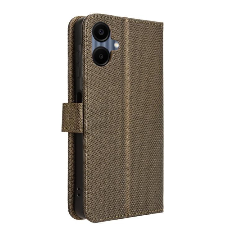 For Samsung Galaxy A06 5G Diamond Texture Leather Phone Case