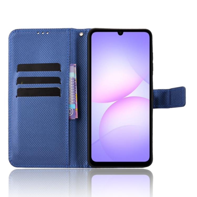 For Samsung Galaxy A07 4G Diamond Texture Leather Phone Case
