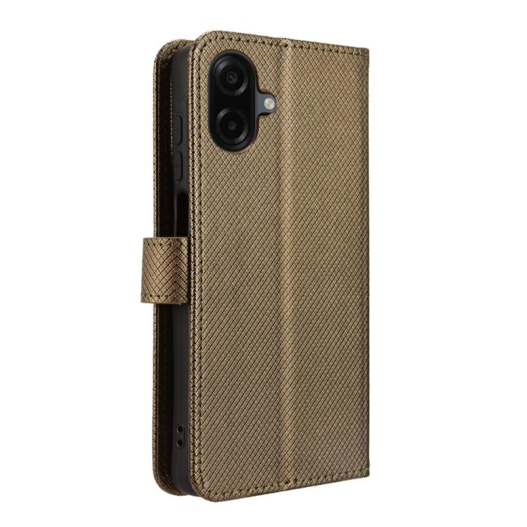 For Samsung Galaxy A07 4G Diamond Texture Leather Phone Case