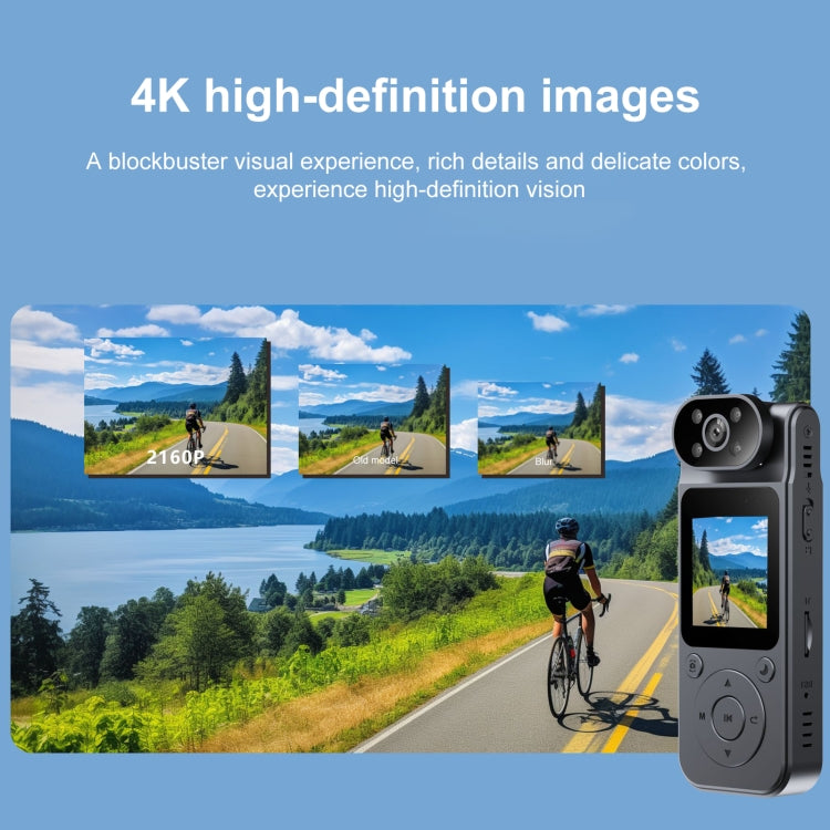 L19 180 Degree Rotation 4K High-definition Travel Recorder, Ordinary