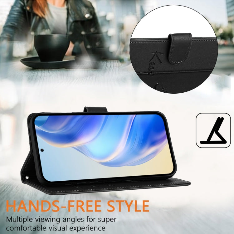 For Ulefone Note 14 Smile Embossing RFID Leather Phone Case