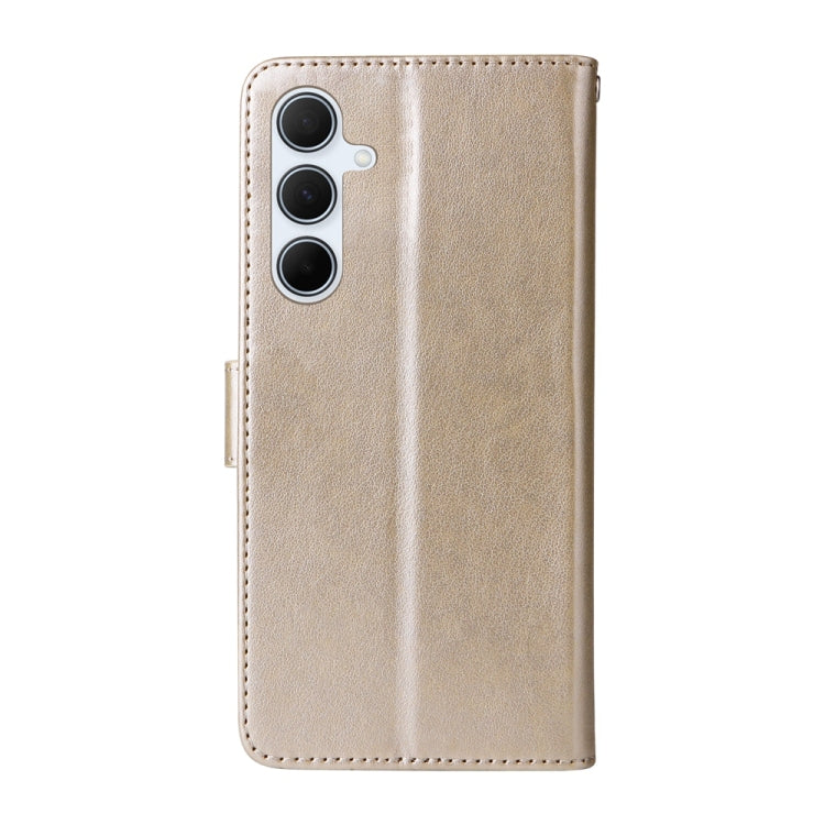 For Galaxy A36 5G / A56 5G Embossed Butterfly Flowers Leather Phone Case