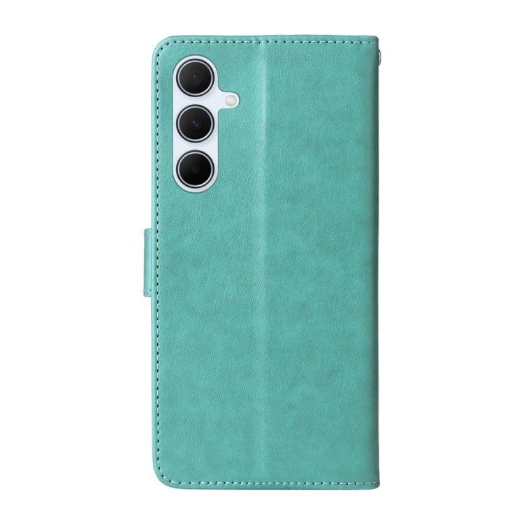 For Galaxy A36 5G / A56 5G Embossed Butterfly Flowers Leather Phone Case
