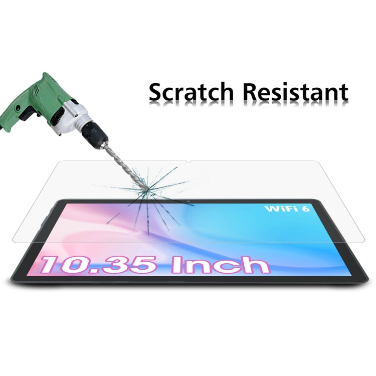 For CWOWDEFU Tablet 10.35 9H 0.3mm Explosion-proof Tempered Glass Film