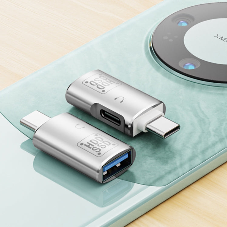 USB-C / Type-C to USB, USB-C / Type-C OTG Adapter Support Earphone & Data Transmission