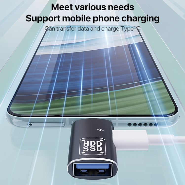 USB-C / Type-C to USB, USB-C / Type-C OTG Adapter Support Charging & Data Transmission