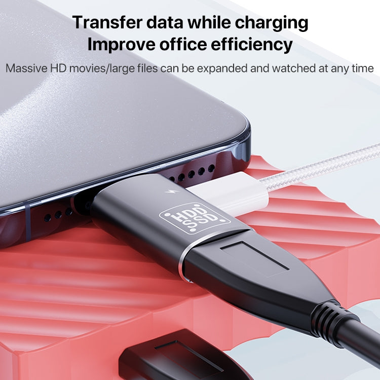 USB-C / Type-C to USB, USB-C / Type-C OTG Adapter Support Charging & Data Transmission