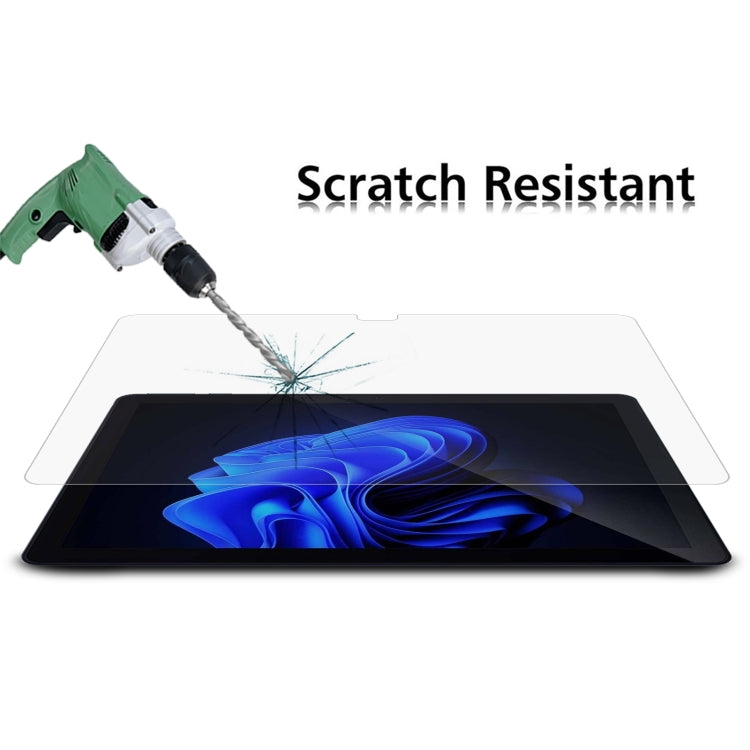 For Tecno Pad 10.1 2pcs 9H 0.3mm Explosion-proof Tempered Glass Film