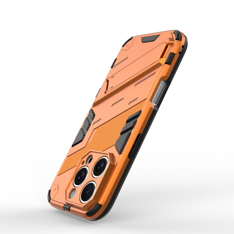 For iPhone 16 Pro Max Punk Armor 2 in 1 PC + TPU Phone Case with Holder