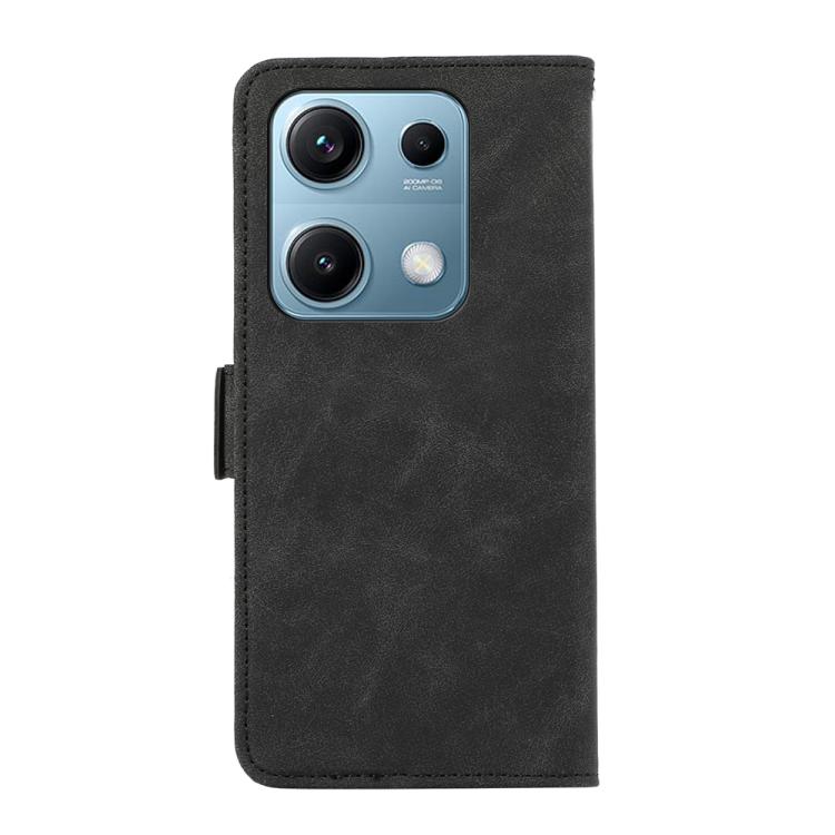 For Redmi Note 14S 4G ABEEL Frosted Magnetic RFID Leather Phone Case