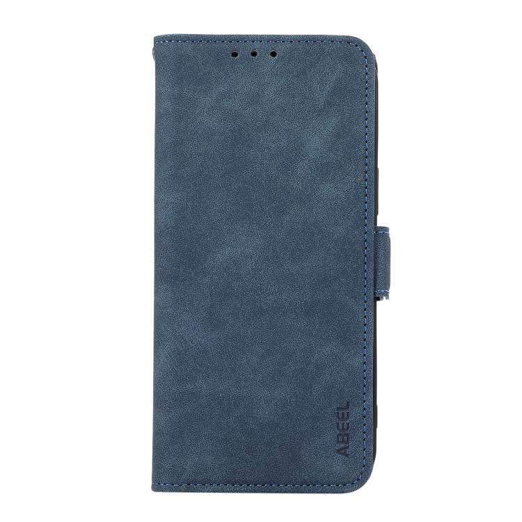 For Redmi 13X ABEEL Frosted Magnetic RFID Leather Phone Case