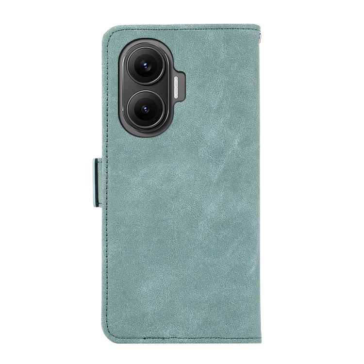 For Redmi Turbo 4 Pro ABEEL Frosted Magnetic RFID Leather Phone Case