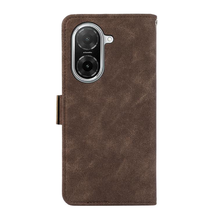 For Redmi A5 4G 171.7mm / Poco C71 ABEEL Frosted Magnetic RFID Leather Phone Case