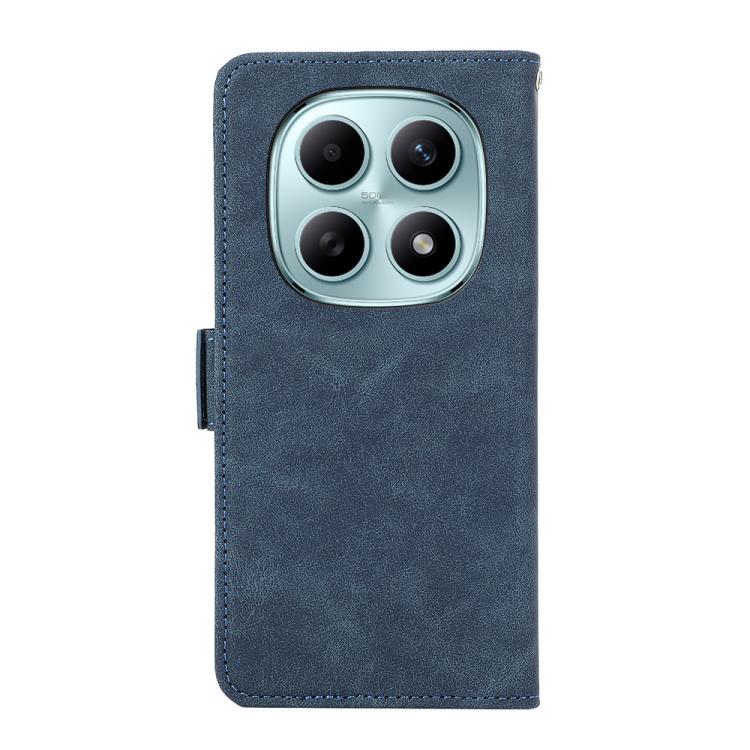 For Redmi Note 15 5G Global 164mm ABEEL Frosted Magnetic RFID Leather Phone Case