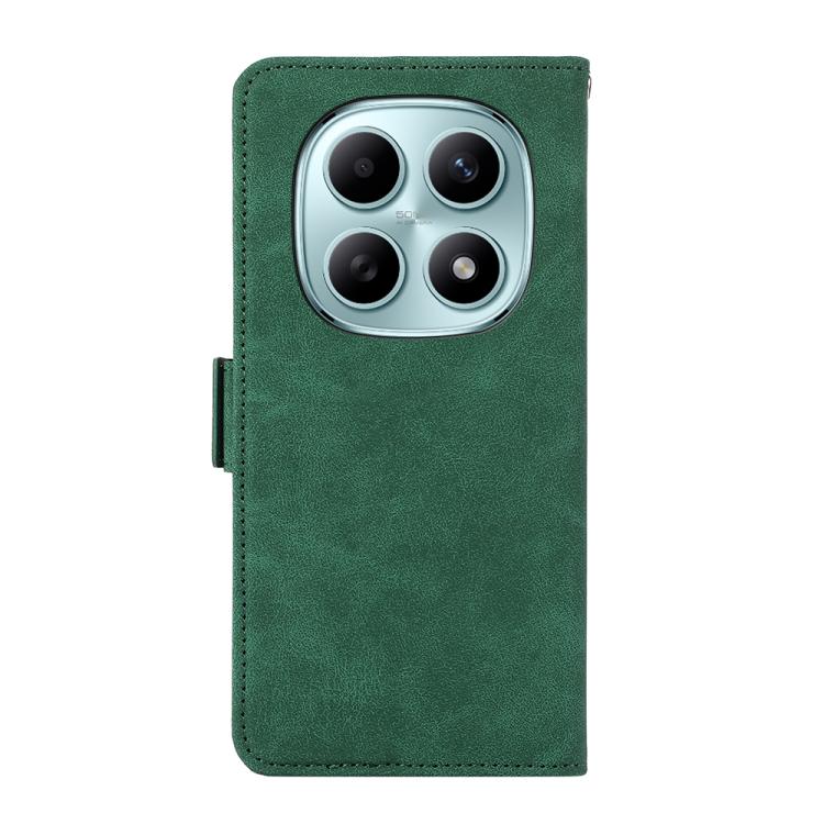For Redmi Note 15 5G Global 164mm ABEEL Frosted Magnetic RFID Leather Phone Case