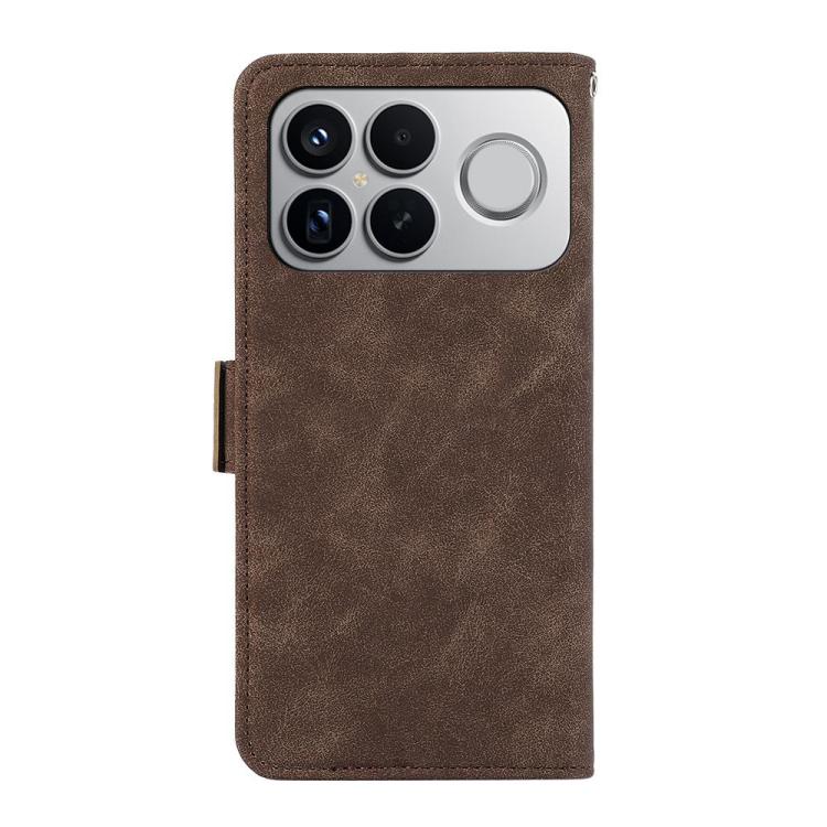 For Redmi K90 Pro Max/Poco F8 Ultra ABEEL Frosted Magnetic RFID Leather Phone Case